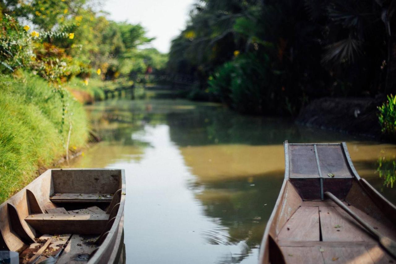 Baan Klong Resort Damnoen Saduak Exterior foto