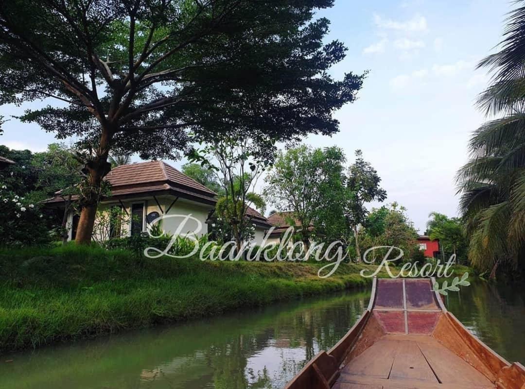 Baan Klong Resort Damnoen Saduak Exterior foto